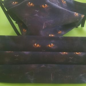 Cotton Face Mask Kitty Cat Theme